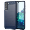 Skal Samsung Galaxy S21 5G - Carbon Blå 101326