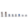 Skruvar Botten Macbook 12 A1534 silver 8st SKRB-A1534S