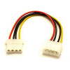 Strömkabel 4 pin Molex - 4 pin Molex ha-ho 10cm Molex-1-1-haho10