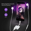 Lightning - Lightgning + Lightning adapter, 10cm MH033