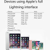 Lightning - Lightgning + Lightning adapter, 10cm MH033