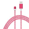 Magnetisk laddkabel 3-i-1 2m Röd LED 2m