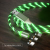 LED kabel Lightning USB-C micro USB