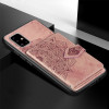 Skal - Samsung Galaxy A51 Kortplats Mandala Rosa Skal-A51-28