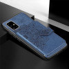 Skal - Samsung Galaxy A51 Kortplats Mandala Blå Skal-A51-27