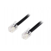 Telekabel Modularkablage 4P4C(RJ9/RJ10/RJ22) 3m TEL-03
