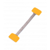 Twinstick vipparm aluminium 75mm med foamtejp 101131
