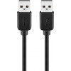 USB-A - USB-A kabel USB 2.0 hane-hane 2m 93593