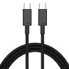USB-C - USB-C kabel 100W 3m Slitstark svart