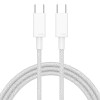 USB-C - USB-C kabel 100W 3m Slitstark vit
