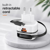 USB-C Laddare med utdragbar kabel