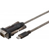USB-C - RS232 adapter, Seriell COM 1.5m kabel USB3.1CRS232