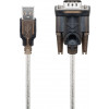 USB - Seriell RS232 DB9 ha-ha kabel 1.5m USB-DB901