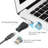USB A hane till USB C hona adapter