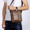 Väska Weixier Axelväska Messenger, brun BAG-020