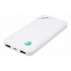 Powerbank 10000mAh med 2 USB-A Essentials vit
