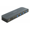 Delock DisplayPort 1.4 KVM Switch 8K 30 Hz with USB 3.0 and Audio 11484