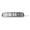 Brennenstuhl estilo corner socket strip with USB charging function W 1153590420