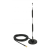 Delock LTE Antenna SMA plug 5 dBi fixed omnidirectional with magnetic