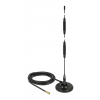 Delock LTE Antenna SMA plug 7 dBi fixed omnidirectional with magnetic