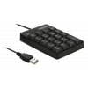 Delock USB Keypad 19 keys black 12481