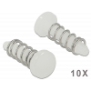 Delock Snap Rivet for heat sink - set 10 pieces white 18272