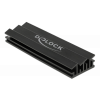 Delock Heat Sink 70 mm for M.2 module black 18283