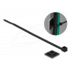 Cable Tie Mount 20 x 20mm with Cable Tie L 200 x W 2.5mm BLK 18680