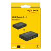Delock HDMI 2 - 1 Switch bidirectional 4K 60 Hz 18749