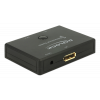 Delock DisplayPort 2 - 1 Switch bidirectional 4K 60 Hz 18750