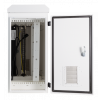 DELTACO 19"-skåp, 6U, 600x280x600mm, vertikal montering, IP55, vit 19-5606WP