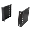 DELTACO 10”-19” väggstativ med justerbar bredd, 6U, 35kg last 19-DTSR0706
