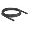 Delock Woven Sleeve self-closing heat-resistant 2 m x 19 mm black 19179