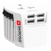 SKROSS MUV USB 4xA, 2-pole travel adapter with 4x USB-A ports 1.302961