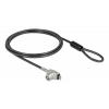 Navilock Laptop Security Cable with Key Lock for Nano slot 20691
