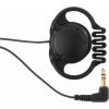 Monacor on-earphone, mono, 3.5 mm, 1.2 m cable, black 22.0740