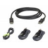 ATEN CABLE KIT DisplayPort 1.2 /USB/SP L:3M 2L-7D03UDPX4