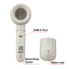 Cool 'n' Go Aqua Breeze Handheld Fan White/Silver 32344