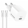 Mini GaN Charger 20W bundle with USB-C cable EU 32396