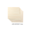 Basswood Sheet-A250 / 200x200x1,5mm / 5-pack 33046
