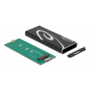 Delock External Enclosure SuperSpeed USB for M.2 SATA SSD Key B 42007