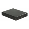 Delock Externt kabinett, 2xM.2 SSD platser, USB 3.1 Gen 2, svart 42588