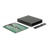 Delock Externt kabinett, 2xM.2 SSD platser, USB 3.1 Gen 2, svart 42588