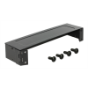 DeLOCK 10 " väggfäste, 1U, svart 43303