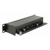 Delock 10" Patch Panel med 12 Portar Cat.6A svart 43310