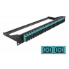 Delock 19″ Fibre Patch Panel 24 port SC Duplex aqua 43395