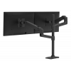 Ergotron LX Dual Stacking Arm, Tall Pole, Matte Black 45-509-224