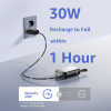 Power bank Pocket 10 000 mAh, integrated USB-C cable, 30W 541085