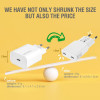 Wall Charger PDPlug Slim Dual 30W GaN 2C, white 541743