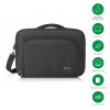 The Target Eco Clamshell series uses recycled RPET, which conserves resources while offering high durability. The water-repellent surface protects your laptop and accessories from rain and splashes. Durable metal zippers ensure reliable operation, while t